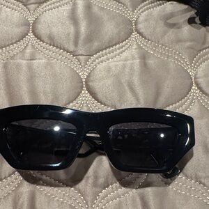 Versace Black Logo Sunglasses